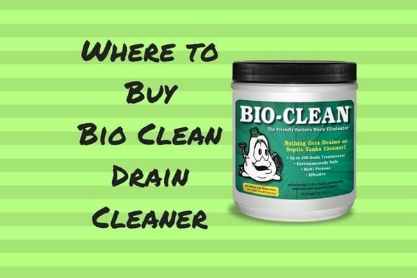 Where to buy Bio Clean Drain Cleaner