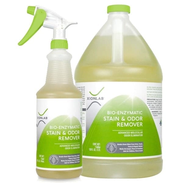 XionLab Bio-Enzymatic Stain & Odor Remover Gallon and Quart