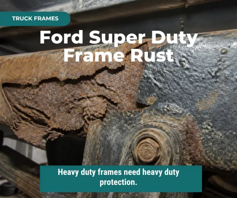 Ford Super Duty frame rust thumbnail showing scale rust on a truck frame rail